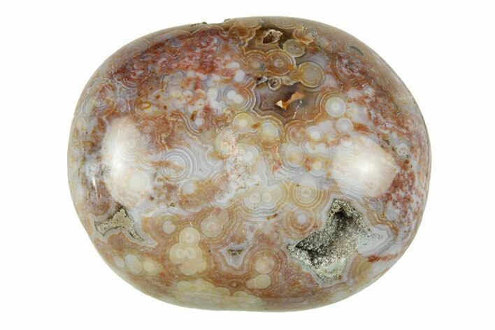 Polished Ocean Jasper Stone - New Deposit #277008